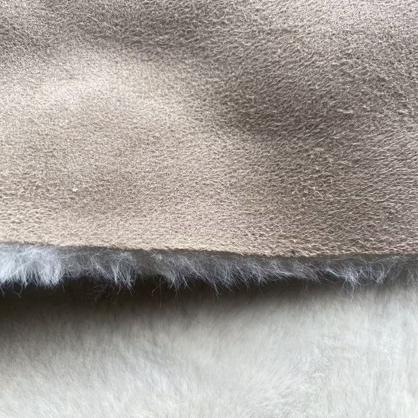 Suede With Rabbit fur