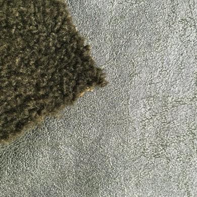 Bronzing Suede Sherpa Fabric