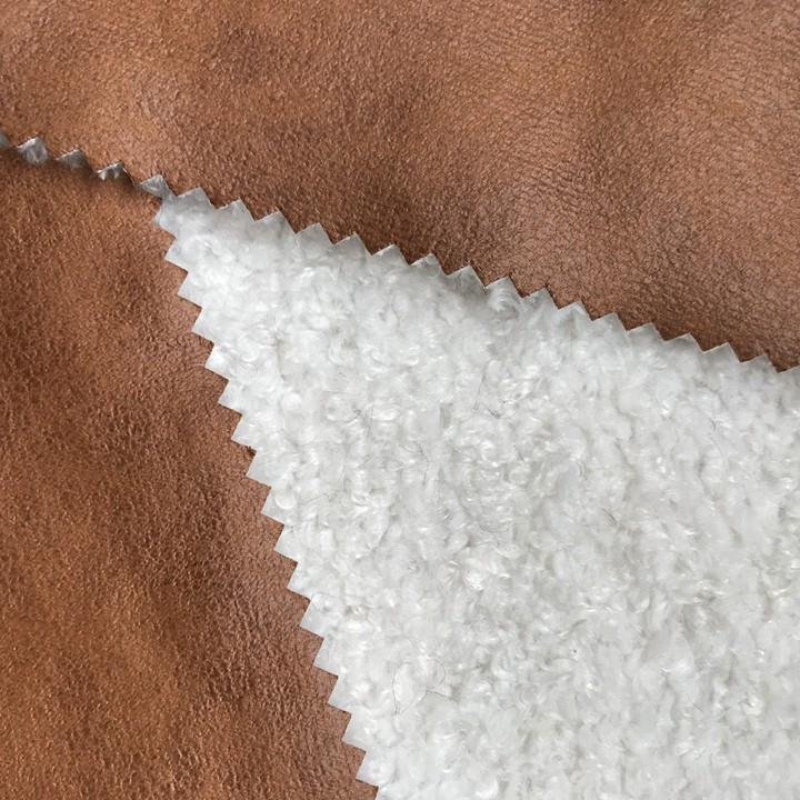 Hot Stamping Suede With Fur