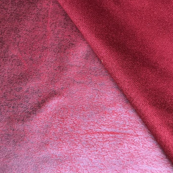 Polyester Bronzing Suede Fabric