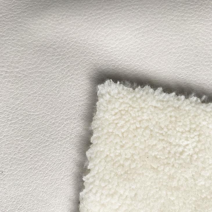 Pu With Faux Fur Fabric