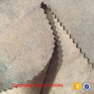 Knitted Faux Suede Fabric