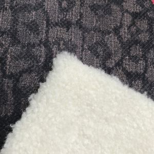 Printed Suede Fur Fabric