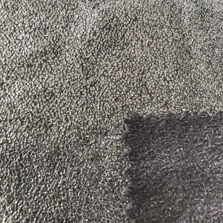 Spandex Bronzing Suede Fabric