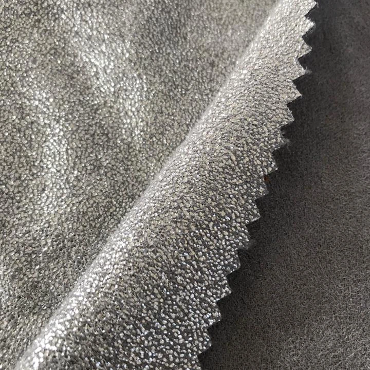 Spandex Bronzing Suede Fabric
