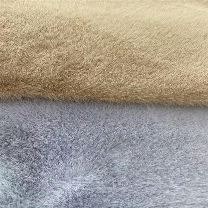 100% Polyester Faux fur MINK Fabric 10-15MM